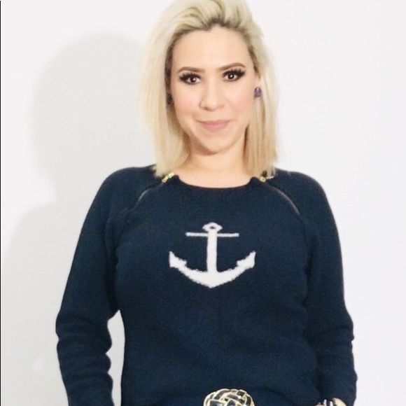 Nautica sweater size L anchor design - Picture 2 of 7